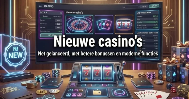 Nieuwe casino's